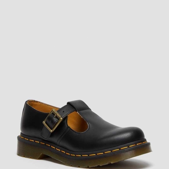 Dr. Martens Shoes - Dr. Martens Polley Smooth Leather Mary Jane
